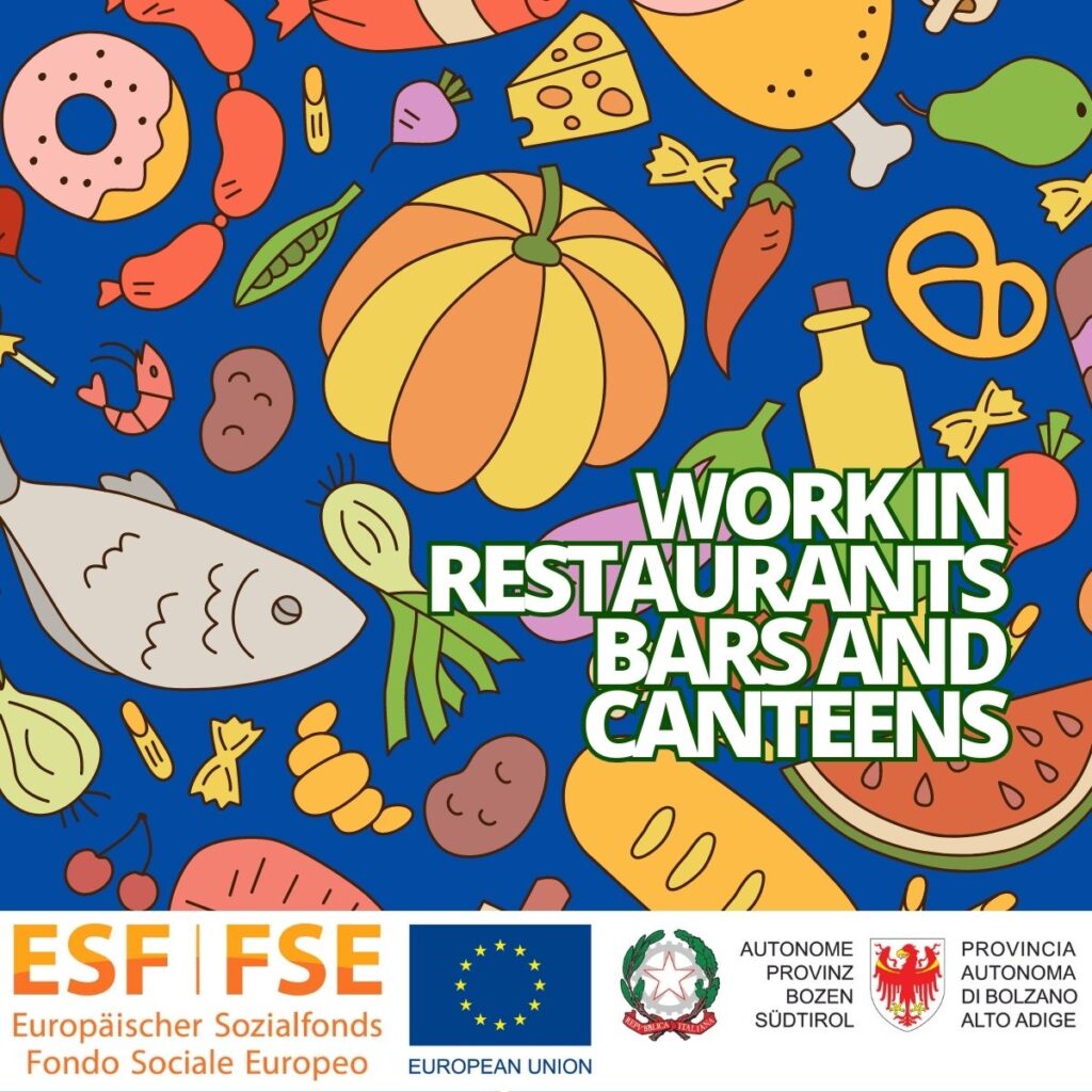 FSE20217 – WORK IN RESTAURANTS, BARS AND CANTEENS