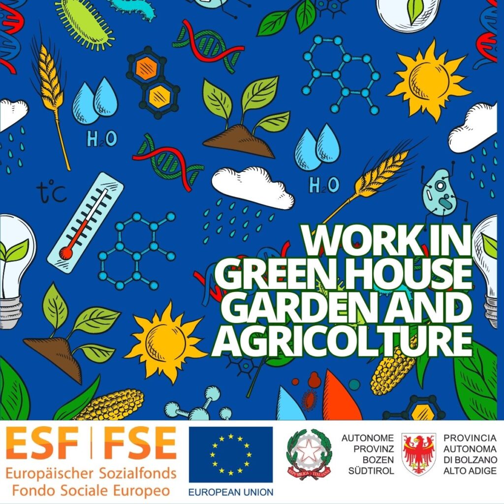 FSE20218 – WORK IN GREEN HOUSE, GARDEN AND AGRICOLTURE
