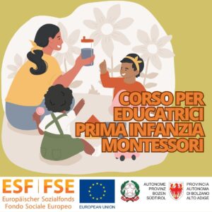 FSE30049 – CORSO PER EDUCATRICI PRIMA INFANZIA MONTESSORI