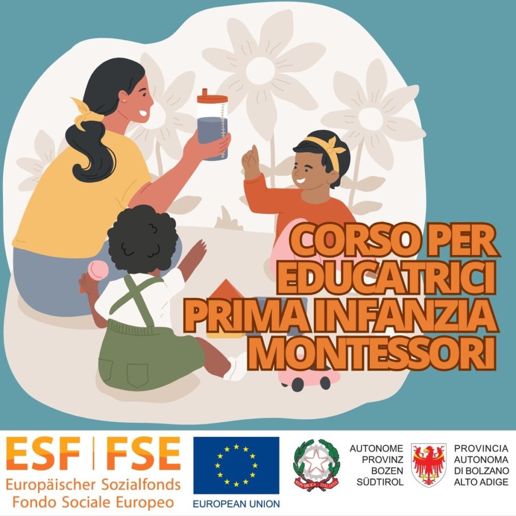 FSE30424 – CORSO PER EDUCATRICI PRIMA INFANZIA MONTESSORI – FORMAZIONE CONTINUA